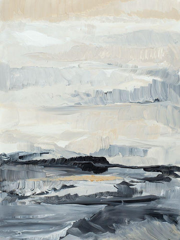 Freedom Of The Sea White Modern Wood Framed Art Print with Double Matting by Loreth, Lanie