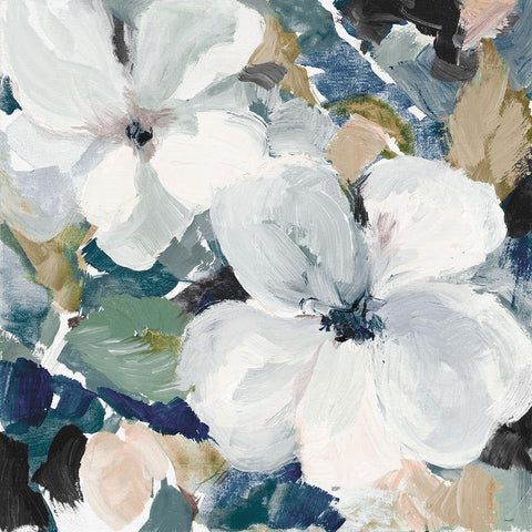 Dark Beauty I Black Modern Wood Framed Art Print with Double Matting by Loreth, Lanie