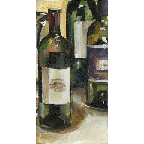 Cellar II White Modern Wood Framed Art Print by French-Roussia, Heather A.