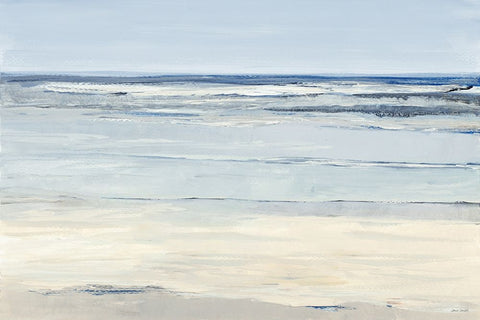 Beach Chillin Black Ornate Wood Framed Art Print with Double Matting by Loreth, Lanie