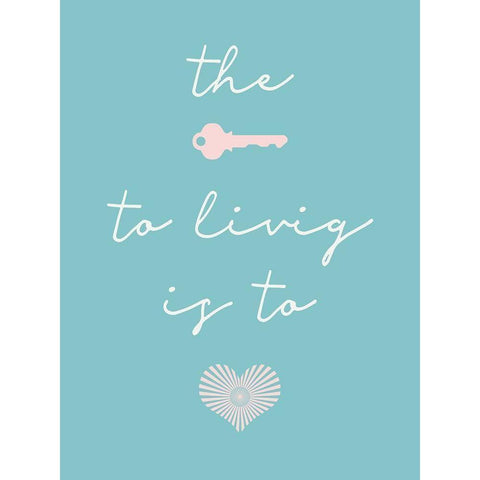 The Key Black Modern Wood Framed Art Print with Double Matting by SD Graphics Studio