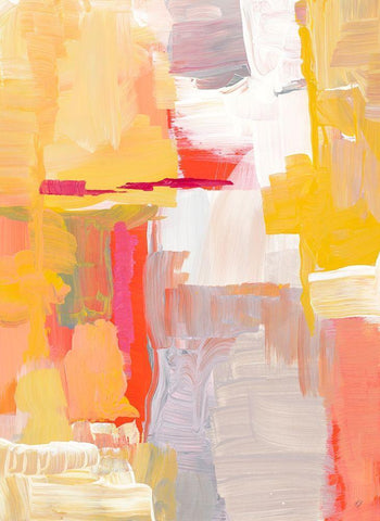 Joyful Morning Black Ornate Wood Framed Art Print with Double Matting by Loreth, Lanie