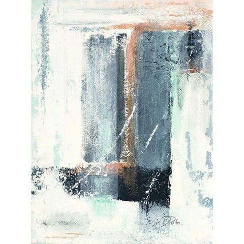 Window White Modern Wood Framed Art Print by Pinto, Patricia