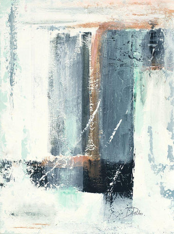 Window White Modern Wood Framed Art Print with Double Matting by Pinto, Patricia