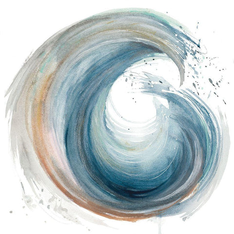 Wildness White Modern Wood Framed Art Print with Double Matting by Pinto, Patricia