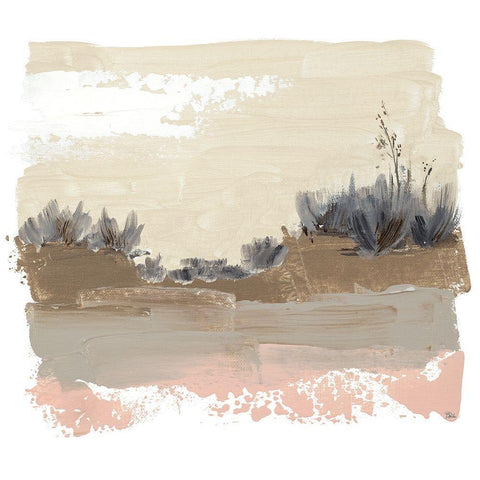 Fresh Fascination II White Modern Wood Framed Art Print with Double Matting by Pinto, Patricia