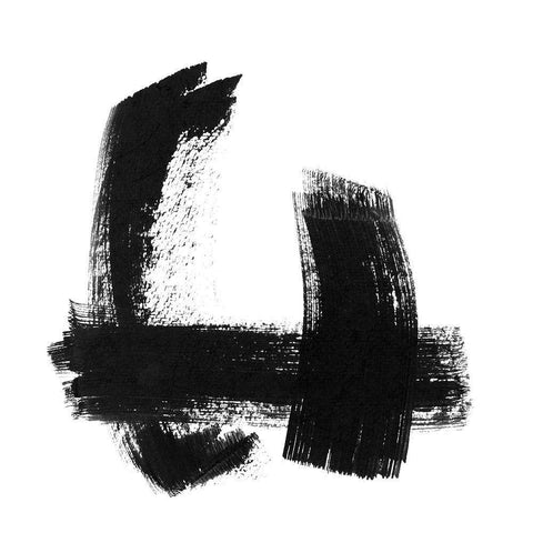 New Black Signs II White Modern Wood Framed Art Print with Double Matting by Pinto, Patricia