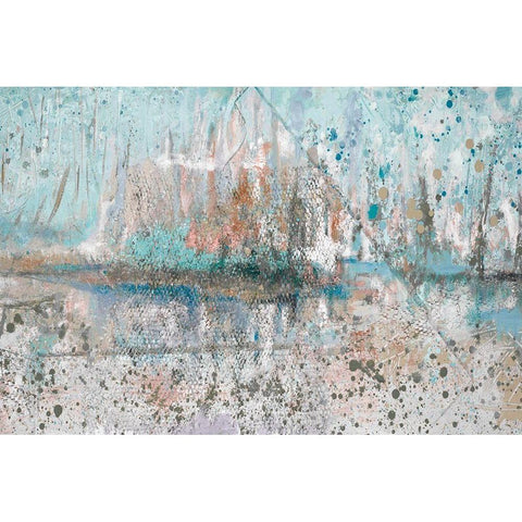 Distant Skies I Black Modern Wood Framed Art Print with Double Matting by Beauchamp, Andy