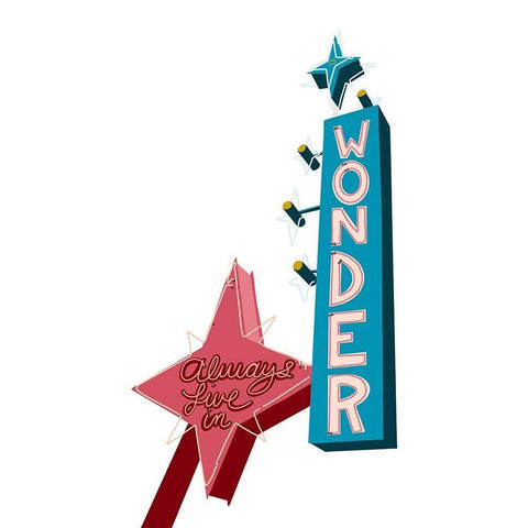 Inspirational Signs IV Black Modern Wood Framed Art Print with Double Matting by Bucheli, Jen