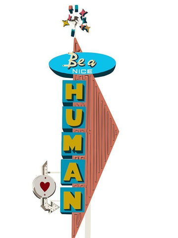 Inspirational Signs II White Modern Wood Framed Art Print with Double Matting by Bucheli, Jen