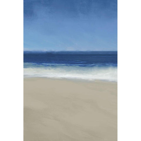Beach Dreaming I Gold Ornate Wood Framed Art Print with Double Matting by Meneely, Dan