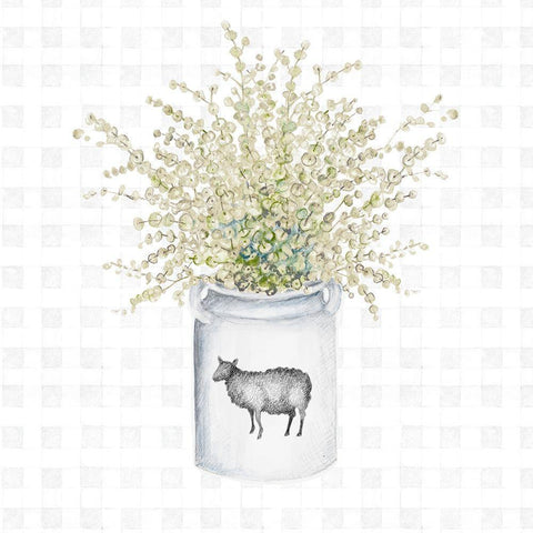 Farm Herbs I Black Modern Wood Framed Art Print by Gaynor, Janice