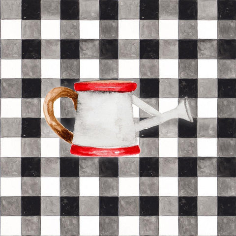 Fun Farm Icon III Gold Ornate Wood Framed Art Print with Double Matting by Gaynor, Janice