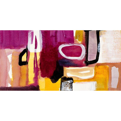 Catching The Tempo White Modern Wood Framed Art Print by Loreth, Lanie