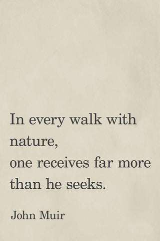 Every Walk With Nature Black Ornate Wood Framed Art Print with Double Matting by SD Graphics Studio