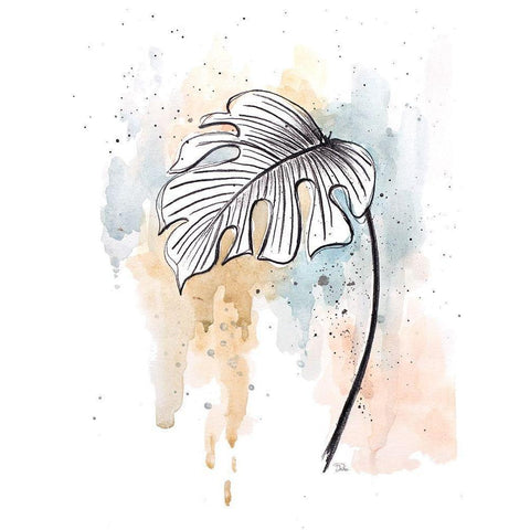 Soft Nature II White Modern Wood Framed Art Print by Pinto, Patricia