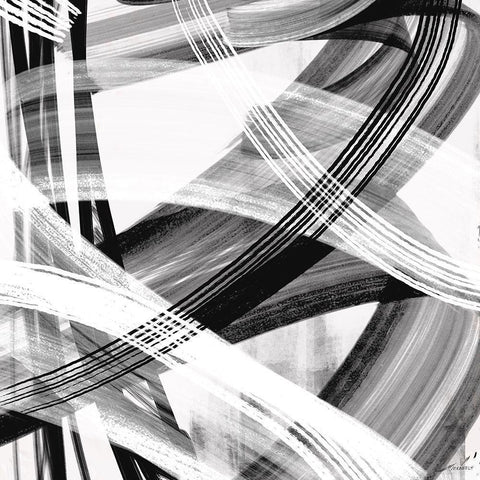 New Magnum I Black Modern Wood Framed Art Print by Meneely, Dan