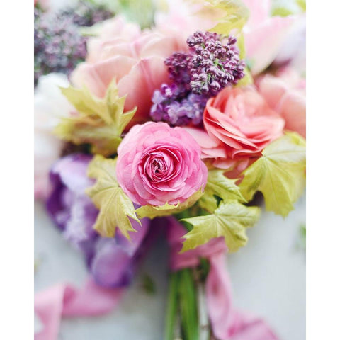 Spring In Full Glory Gold Ornate Wood Framed Art Print with Double Matting by Gardner, Sarah