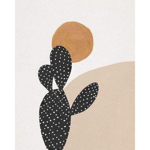 Desert I Gold Ornate Wood Framed Art Print with Double Matting by Pinto, Patricia