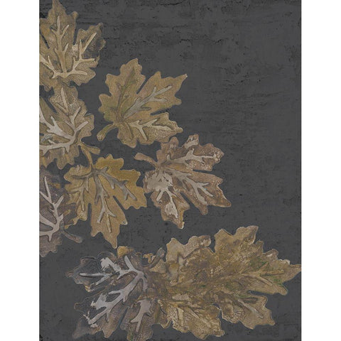 Autumn Night I Black Modern Wood Framed Art Print by Ritter, Gina