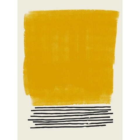 Certain Rhythm I White Modern Wood Framed Art Print by Sheppard, Lucca