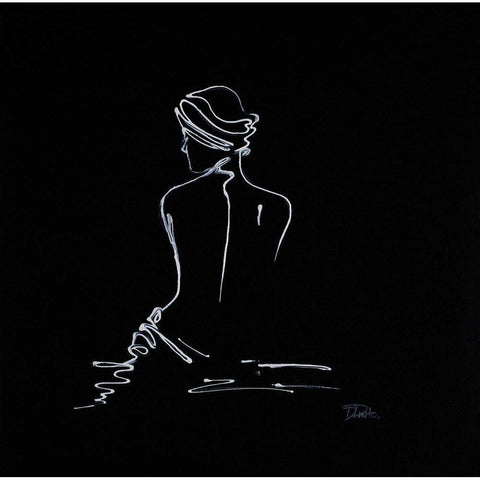 Spa Day Figurative II White Modern Wood Framed Art Print by Pinto, Patricia