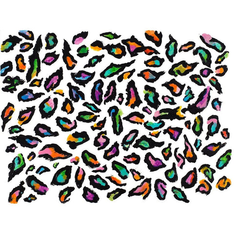 Busy Scattered Content Black Modern Wood Framed Art Print by Ritter, Gina