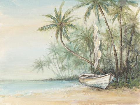 The Cove Black Ornate Wood Framed Art Print with Double Matting by Pinto, Patricia