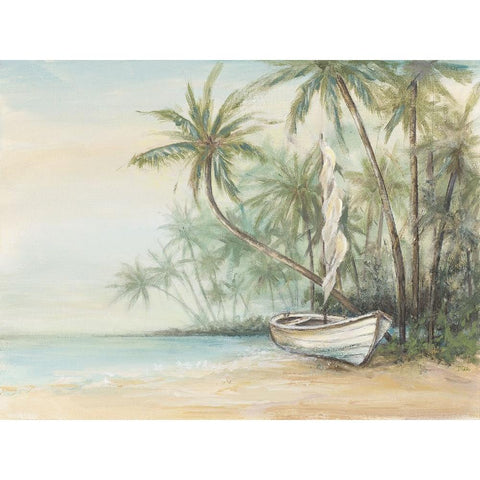 The Cove Black Modern Wood Framed Art Print by Pinto, Patricia