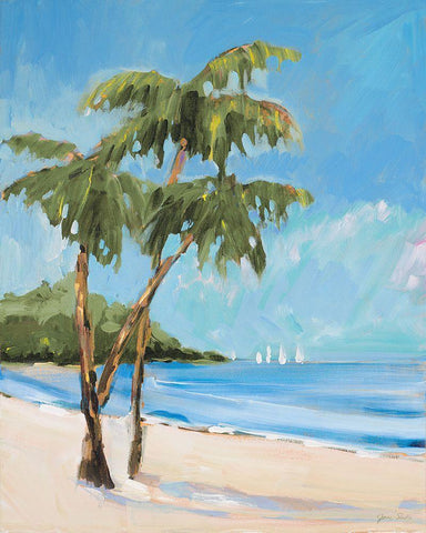 Crystal Clear Black Ornate Wood Framed Art Print with Double Matting by Slivka, Jane