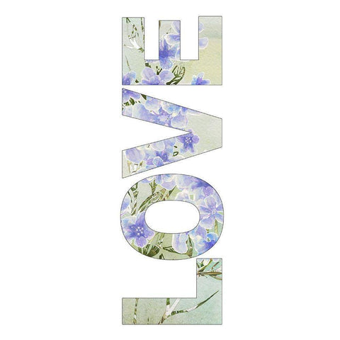 Love Spring White Modern Wood Framed Art Print by Diannart