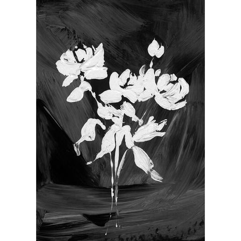 Devotion on Black I White Modern Wood Framed Art Print by Price, Lucille