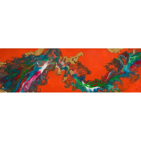 Linguee White Modern Wood Framed Art Print by Grace, Ajoya