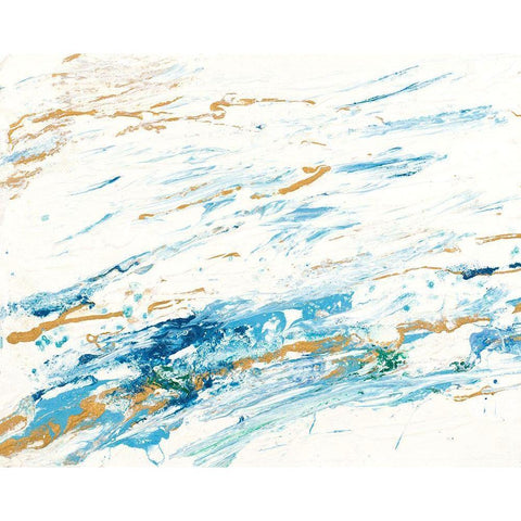 Winter Snow Drift I Black Modern Wood Framed Art Print by Grace, Ajoya