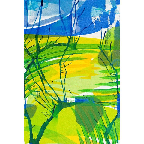 Just Chill I White Modern Wood Framed Art Print by Mosher, Deidre