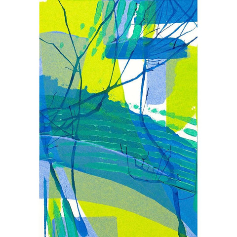 Just Chill ll Black Modern Wood Framed Art Print by Mosher, Deidre