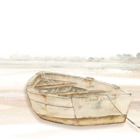 Sand Dollar Black Modern Wood Framed Art Print by Pinto, Patricia