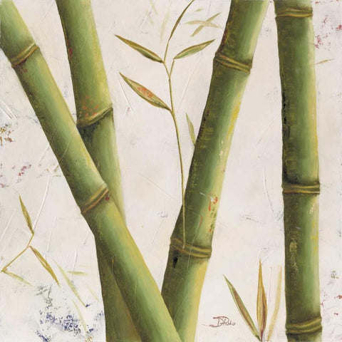 Bambosa Guadua IV White Modern Wood Framed Art Print by Pinto, Patricia