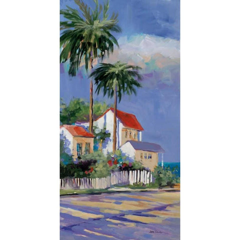 Key West I Gold Ornate Wood Framed Art Print with Double Matting by Slivka, Jane