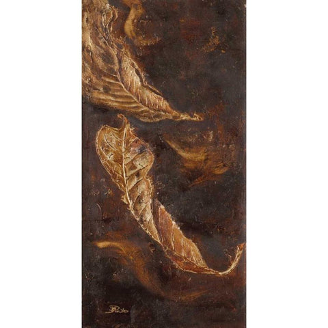 Yarumo in Gold III Gold Ornate Wood Framed Art Print with Double Matting by Pinto, Patricia