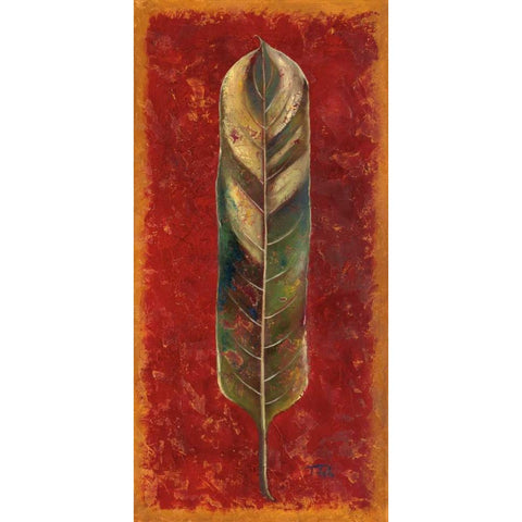 Caliente I Black Modern Wood Framed Art Print with Double Matting by Pinto, Patricia