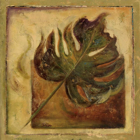 Green Balazo II Black Modern Wood Framed Art Print by Pinto, Patricia