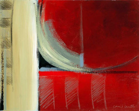 Spontaneous II Black Ornate Wood Framed Art Print with Double Matting by Loreth, Lanie