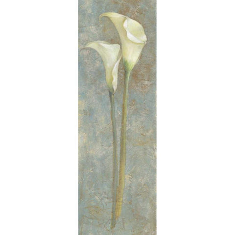 Calla Lily II Gold Ornate Wood Framed Art Print with Double Matting by Loreth, Lanie