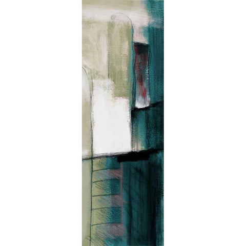 Night in the City I White Modern Wood Framed Art Print by Loreth, Lanie