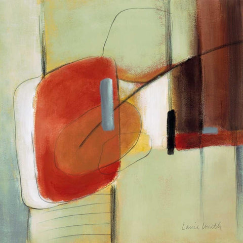 Afternoon in the City II Gold Ornate Wood Framed Art Print with Double Matting by Loreth, Lanie