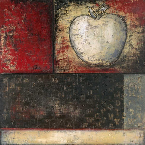 Karma II Black Modern Wood Framed Art Print by Pinto, Patricia