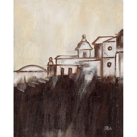 Old Cartagena I White Modern Wood Framed Art Print by Pinto, Patricia