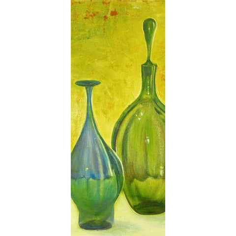 Murano Glass Panel II Black Modern Wood Framed Art Print by Pinto, Patricia