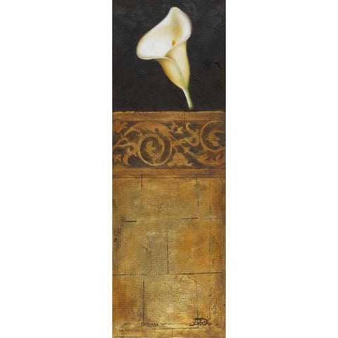 The Perfect Touch II Gold Ornate Wood Framed Art Print with Double Matting by Pinto, Patricia